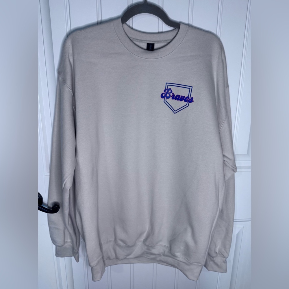 Beige crewneck Morgan Wallen 98’ MW NEW sweatshirt - Picture 5 of 7